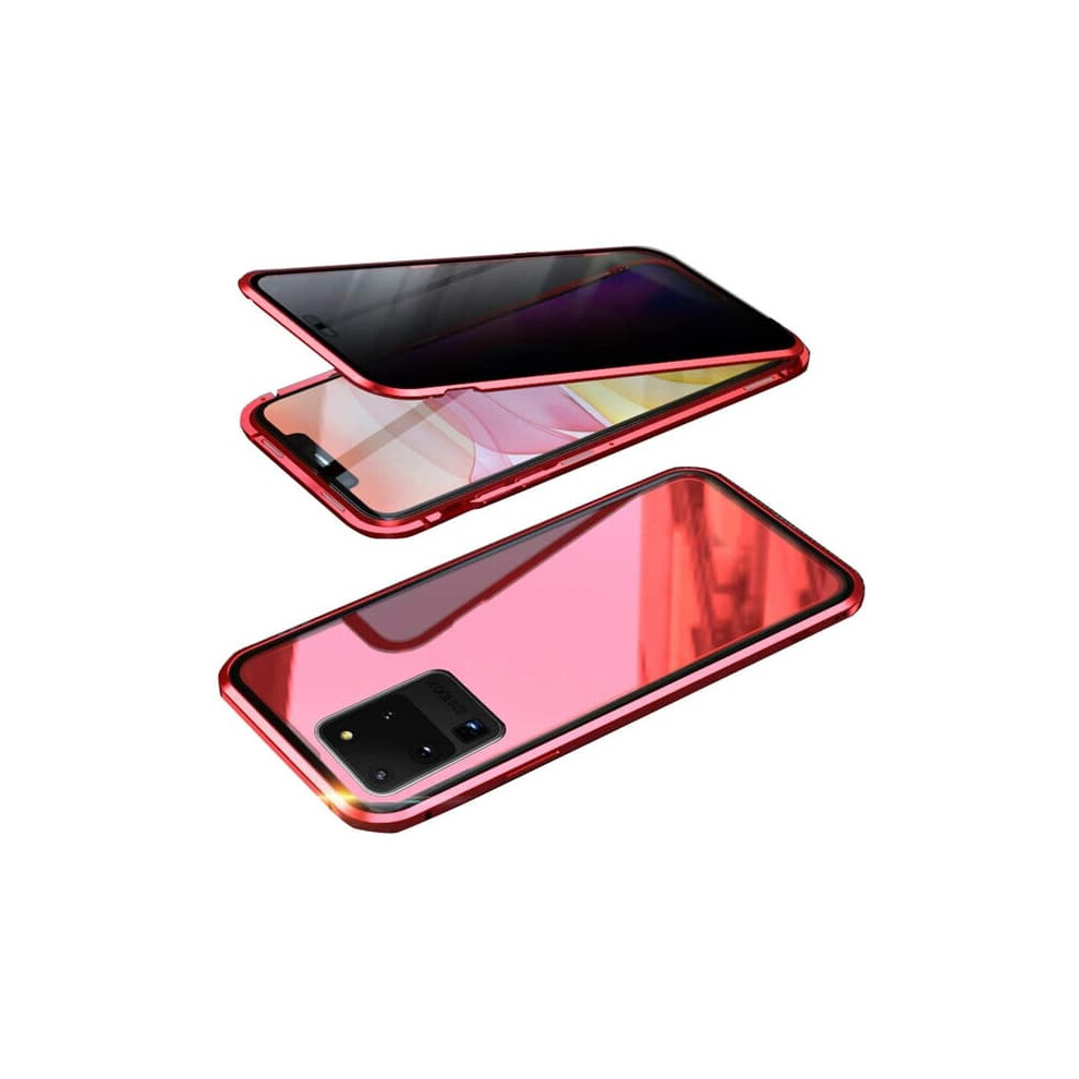 Privacy Magnetic Case For Samsung Galaxy S21 Red 962029268888
