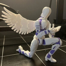 T13 Actionfigur Fuldt Artikuleret 3D Printet