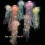 Jellyfish LED Lamp Soft Glow Battery-Powered Hanging Lantern 8