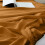AuroraX Knit Throw Blanket Orange Solid 43x51 inches 6