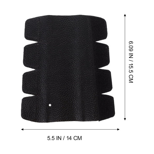 Leather Horn Hand Pad Protective Gauntlet 1 Pair 1