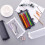 Mesh Pen Bag with Zipper 2 pcs 5