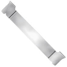 Bakplaat, kampeeraccessoires, klein spatelrekje voor barbecue, roestvrijstalen spatel.