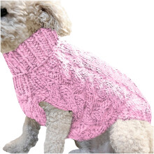 Knitted Dog Sweater Warm Winter Clothing for Small Dogs