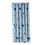 Federra blue heart eyelet curtains 39"x79" 2