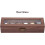 Watch case for storage and display, PU and wood-patterned 3