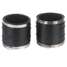2 Tubes D'Échappement pour Moteurs pour 3.0-8.2L Sterndrive 32-44348001 Pièces D'Entraînement/Soufflets pour Système D'Échappement