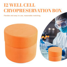 Cell Freezing Container Cryopreservation Procedure Gradient Cooling Box Liquid Nitrogen Tank Sample Resuscitation 2mL