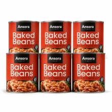 Ansora Baked Beans in Tomato Sauce 6x2.62kg