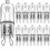 G9 halogenlampa 230V 60W 10-pack 1