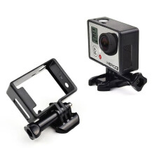 Svart standard rammebegrensningshusfeste for GoPro Hero3 Hero3+ Hero4