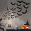 12/24/48 τεμάχια διακόσμηση για το Halloween, τρισδιάστατη μαύρη νυχτερίδα, διακόσμηση 4