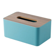 Porta-lenços de papel, organizador retangular para caixa de lenços faciais.