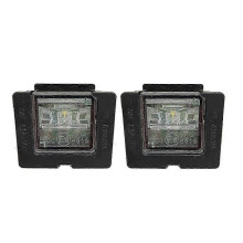 2 Pcs Trunk Lid Rear License Plate Light Lamp Assembly Compatible with Mercedes-Benz W205 W447 C190 GLE GLC W257 W238 W217 A0999068400
