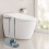 Set di scopini per WC con setole dure e base a ventosa (1 pezzo) 6
