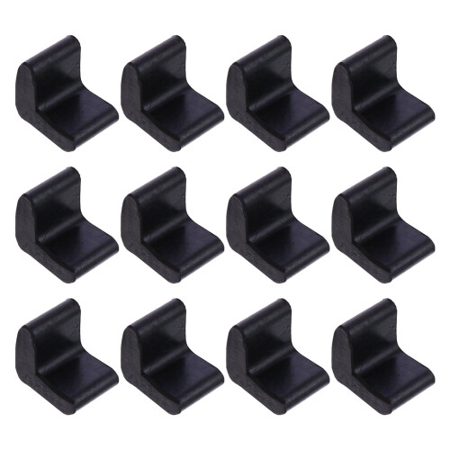 Xing30pcs Καλύμματα Γωνίας από Λαστιχένιο Σίδερο σε Σχήμα L, Γωνιακά Μαξιλάκια