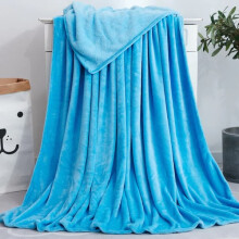 Sky Blue Coral Fleece Blanket 50x70 cm