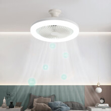 Vifter på salg! lulshou takvifte med lys, lukket lav viftelampe, taklampe med vifte, skjult elektrisk vifte med E27-pære