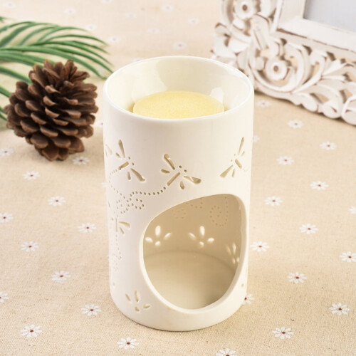 Ceramic tea light holder wax melt warmer 2
