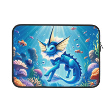 V-Aporeon 13-inch laptophoes, waterdicht, slanke waterdichte hoes, slanke laptoptas, zwart