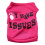 Pet Vest Summer Breathable Text Pattern 1 Piece 1