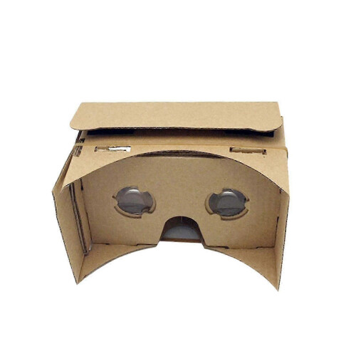 DIY Cardboard for Google VR Headset 3D Box Premium Compact Fits Smartphone 2025 JH7