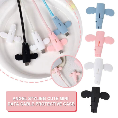 Silikon datakabelskydd Angel Design 1-pack 2
