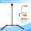Adjustable Tripod with Phone Holder for Live Streaming 4