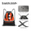 Bengals-Kordelzugbeutel, faltbar, Unisex, klein 6