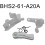 BHS261A20A Temperature Link HVAC Assembly Cooler Connector Kit for  3 2014-2018 BHS2-61-A20A 7