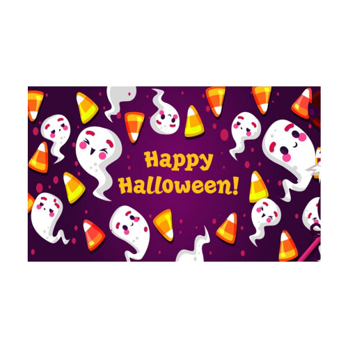 Ύφασμα Lmueinov για σκηνικό Halloween, μήκος 59,05 ίντσες, πλάτος 35,43 ίντσες, με διάφανη τρύπα 1