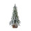 Christmas Tree Mini Decoration with Snow Effect Green 2