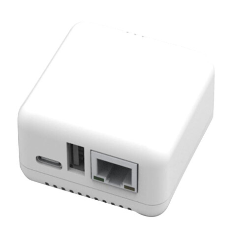 Bezdrôtový tlačový server s adaptérom Ethernet na USB 2.0 2