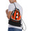 Bengals-Kordelzugbeutel, faltbar, Unisex, klein 3