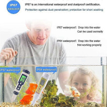 new Pool Salt Tester, Digital Salinity Meter, High Accuracy 5 In 1 Salinity Tester for Salt Water,IP67 W