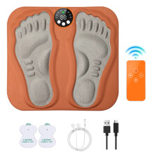 3D Fußmassagepad, 8 Modi, 29 Stufen, zur Förderung der Durchblutung und Muskelentspannung, kompakt und energiesparend