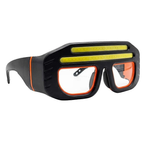 Multi-Functional Eyeglass Lamp, Type-C Charging, Wave Sensor Control, Ultra-Light Headlamp, 800mAh Battery, Hands-Free Reading Light