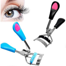 Wimperkrullers 2 stuks met ingebouwde kam, roestvrij staal, brede hoek voor nauwkeurig krullen, handig voor dagelijks gebruik