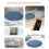 Ultra Thin Pillow Disc Sleep Speaker, Wireless Bluetooth Bedside Sound Disc, Compact Quiet Audio for Relaxing Sleep 2