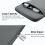 Grey waterproof laptop sleeve case for 15.6-inch notebook 3
