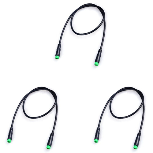 3X Ηλεκτρικό Ποδήλατο Ebike5Pin Αρσενικό σε Αρσενικό Επέκταση Οθόνης για Μεσαίο
