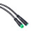 3X Ηλεκτρικό Ποδήλατο Ebike5Pin Αρσενικό σε Αρσενικό Επέκταση Οθόνης για Μεσαίο 6