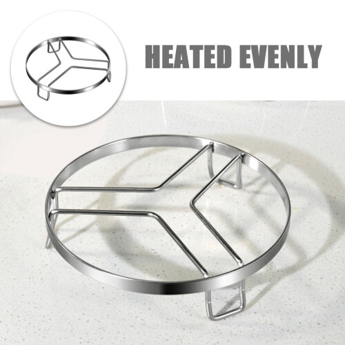Steam rack pot steamer insert stainless steel medium round 1