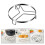 Steam rack pot steamer insert stainless steel medium round 5