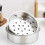 304 Stainless Steel Steamer Basket Thickened Deepened 6