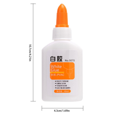 Colle blanche lavable Zhouqiannn 40 ml 1