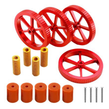 For 3 Springs Upgrade Kit,Metal Bed Leveling Nuts+Hot Bed Springs for 3/V2/Pro/ 3 S1/Pro 3D Printer