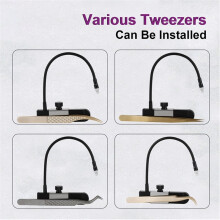 Geavanceerde Wimperextension Lamp met Voetpedaal, Snelle Uitharding 395-400nm Licht, Penformaat voor Schoonheid Professionals