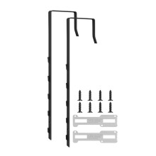 2 PCS over the Door Mirror Hanger, Adjustable Door Mirror Hanger, Five-Hole over the Doors-Mirrors Hook, Doors Hangers