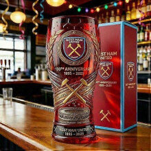 Elegantes Whiskyglas 2026 Jubiläums-Sammleredition, klares Bierpintglas als Geschenk und erste Wahl für stilvolle Anlässe